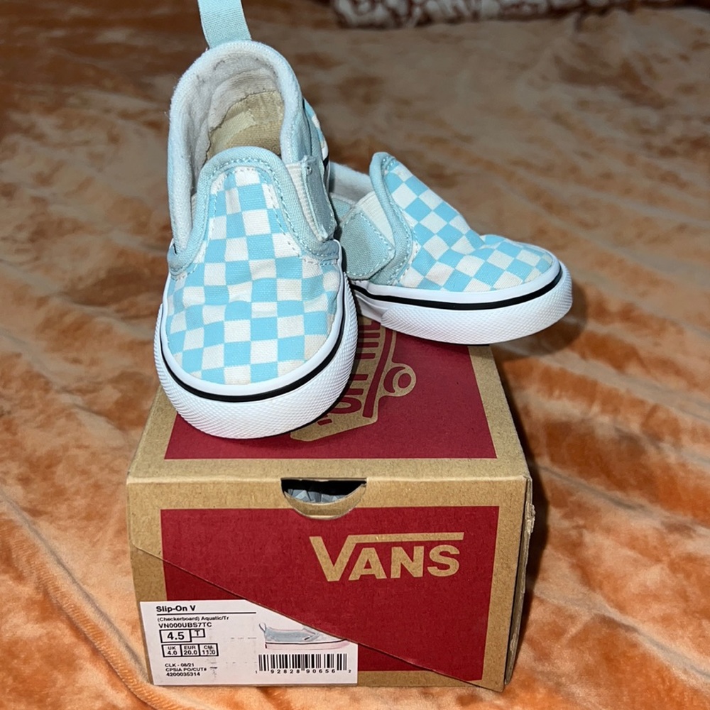 Vans checkerboard aquatic slip-on van